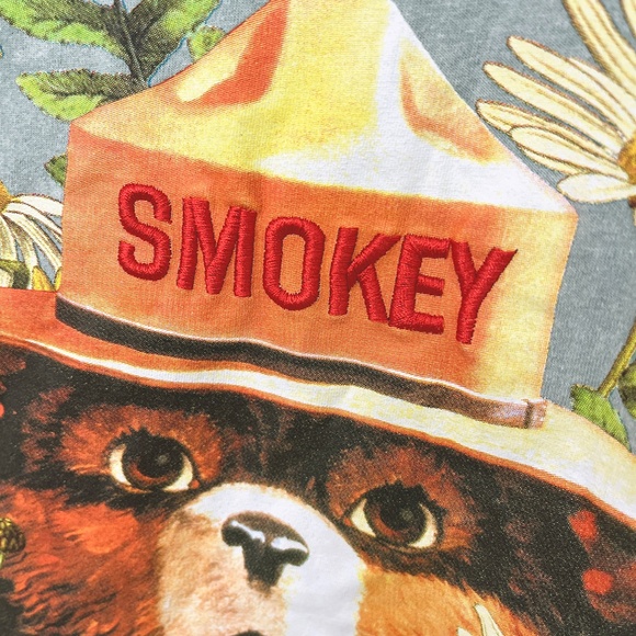 Smokey the Bear Only You Graphic Muscle Tank Top Men’s Small - Picture 5 of 9